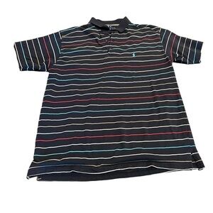 Polo Striped Men’s Short Sleeve Polo Shirt Size Medium